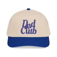 Load image into Gallery viewer, Dad Club Core Logo Hat (Natural/Royal)
