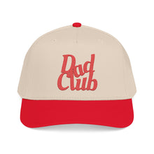Load image into Gallery viewer, Dad Club Core Logo Hat (Natural/Red)
