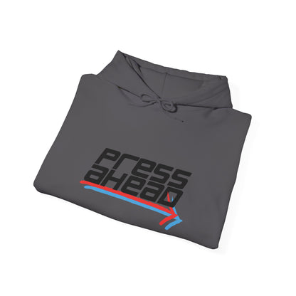 PRESS AHEAD Arrow Hoodie (Charcoal)