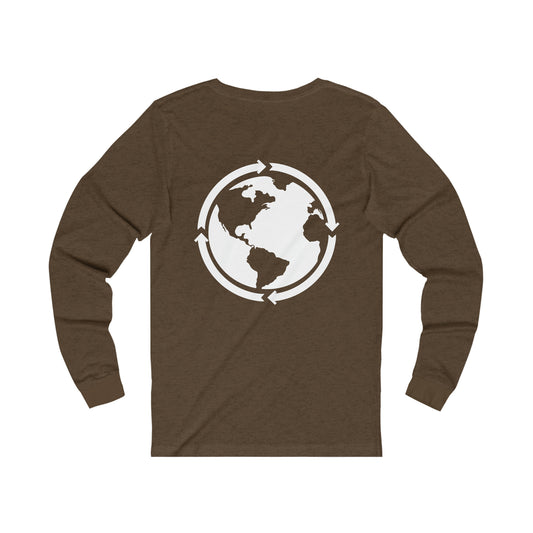 For Everybody Signature Long Sleeve Shirt (Brown) - For Everybody LLC