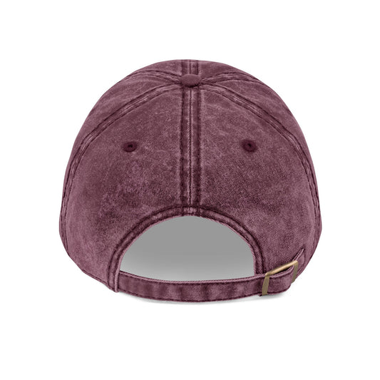 For the Mom's Vintage Hat (Maroon)