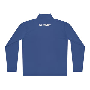For Everybody Signature Quarter-Zip Pullover (Blue) - For Everybody LLC