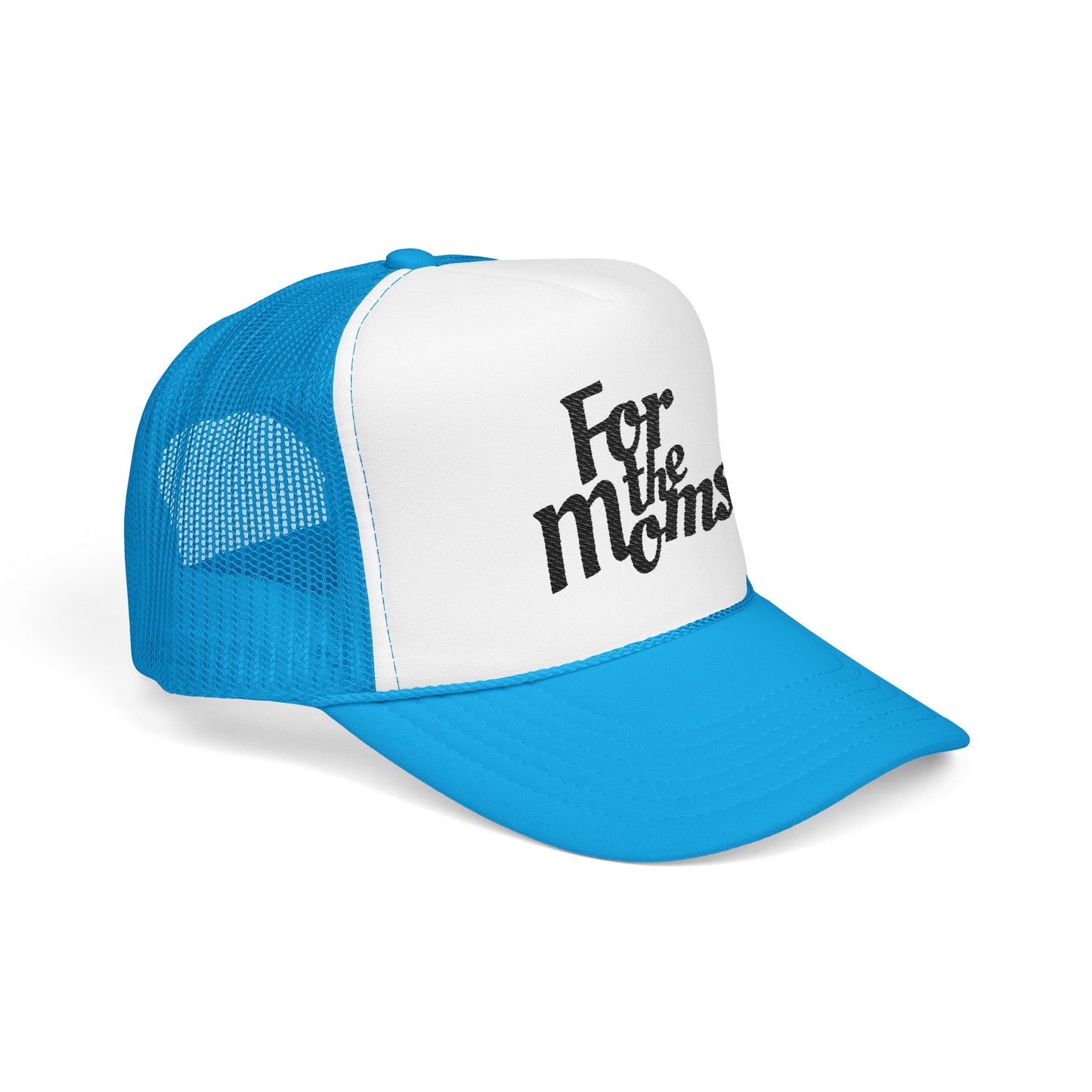 For the Moms Foam Trucker Hat (Blue)