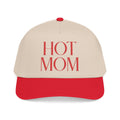 Hot Mom Logo Hat (Natural/Red)
