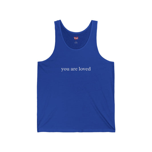 You Are Loved Tank Top (Royal)