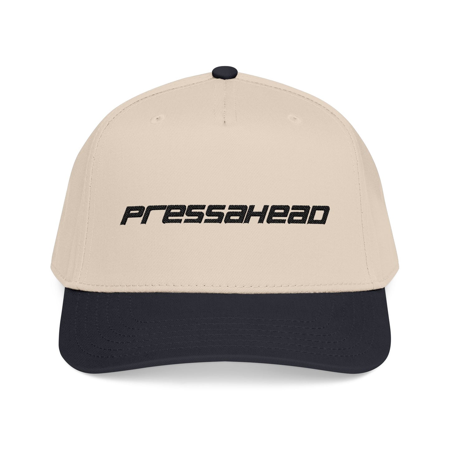 PRESS AHEAD Core Logo Hat (Natural/Black)