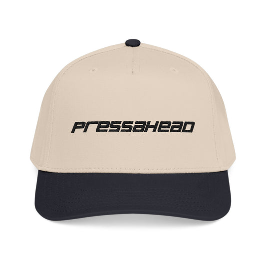 PRESS AHEAD Core Logo Hat (Natural/Black)