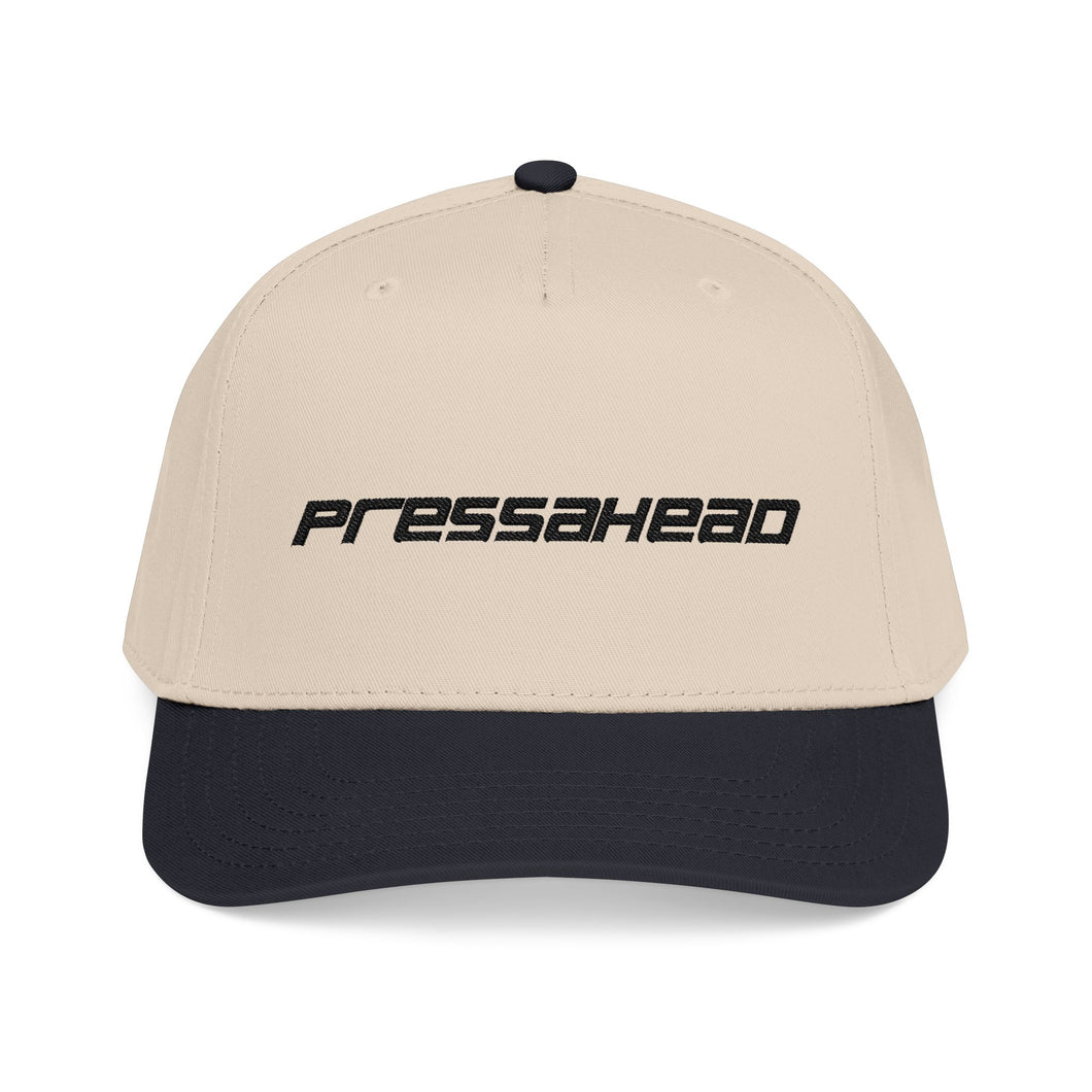PRESS AHEAD Core Logo Hat (Natural/Black)