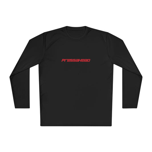 PRESS AHEAD Performance Long Sleeve T-Shirt (Black)