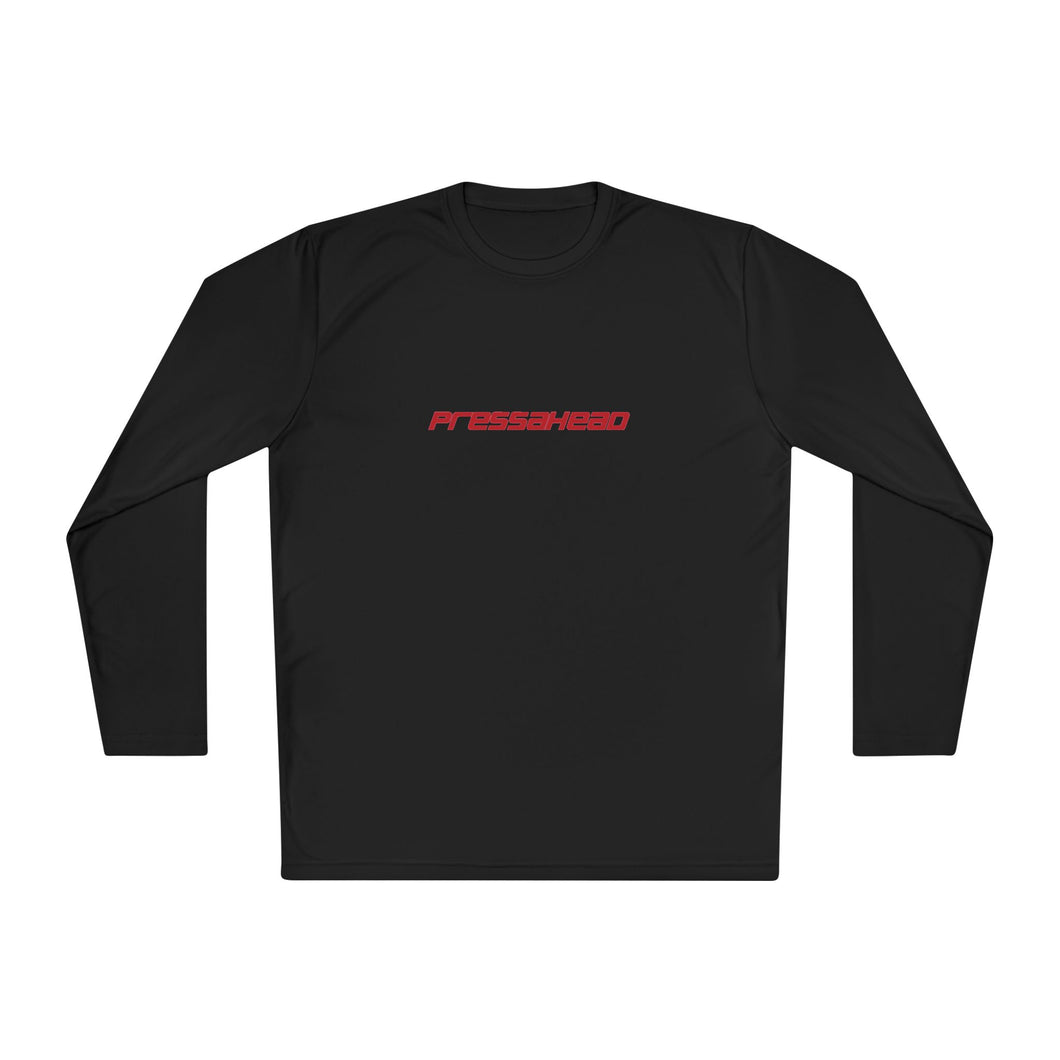 PRESS AHEAD Performance Long Sleeve T-Shirt (Black)