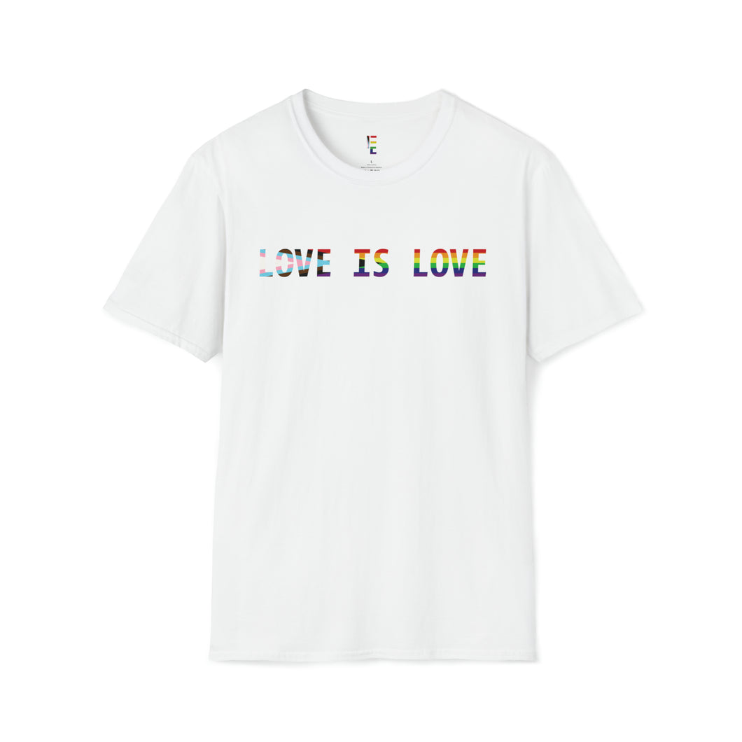 Love is Love PRIDE T-Shirt (White) - For Everybody LLC