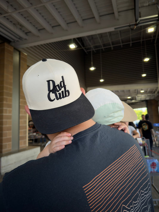 Dad Club Core Logo Hat (Natural/Black)