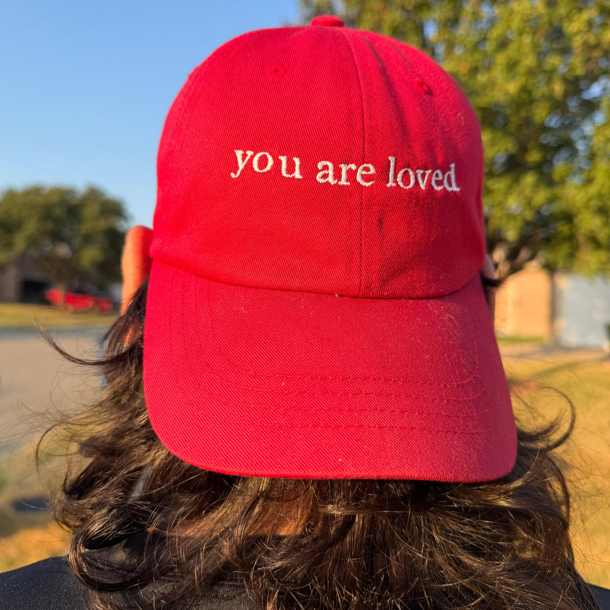 YouAreLoved Dad Hat (Red)