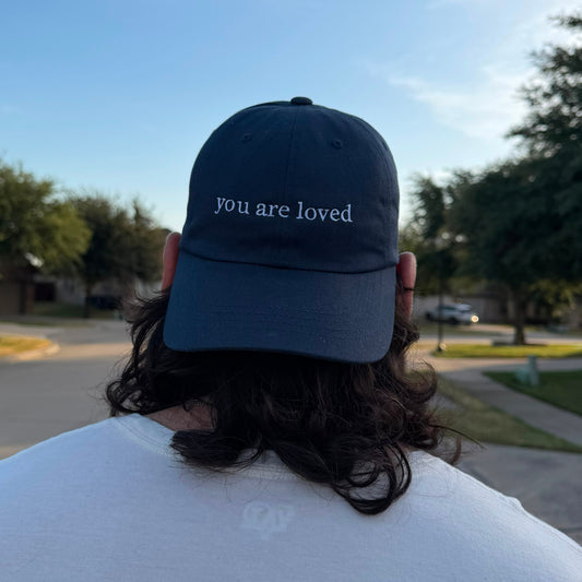 YouAreLoved Dad Hat (Navy)