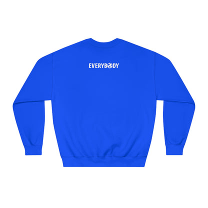 FE Logo Signature Crewneck (Blue) - For Everybody LLC