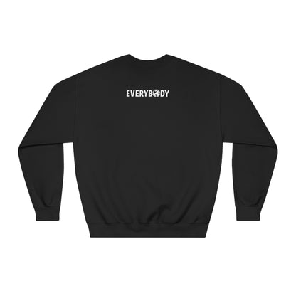 FE Logo Signature Crewneck (Black) - For Everybody LLC