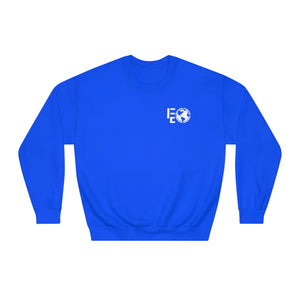 FE Logo Signature Crewneck (Blue) - For Everybody LLC