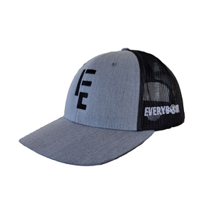FE Classic Trucker Hat (Grey) - For Everybody LLC