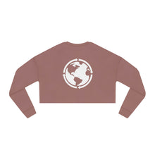 Load image into Gallery viewer, For Everybody Signature Women&#39;s Cropped Long Sleeve Shirt (Mauve) - For Everybody LLC
