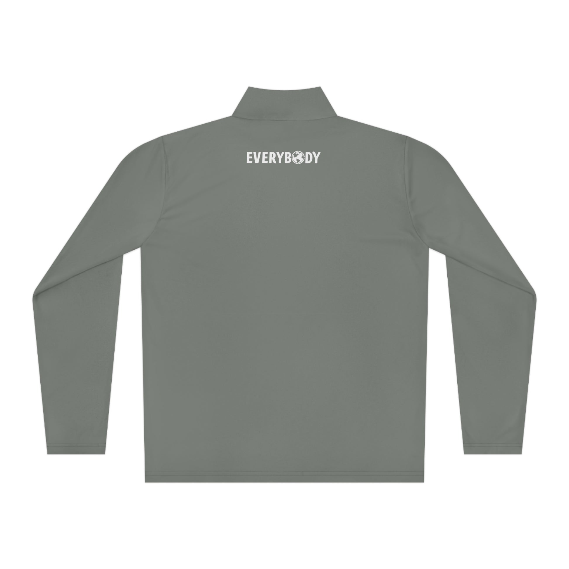 For Everybody Signature Quarter-Zip Pullover (Grey) - For Everybody LLC