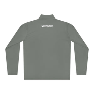 For Everybody Signature Quarter-Zip Pullover (Grey) - For Everybody LLC