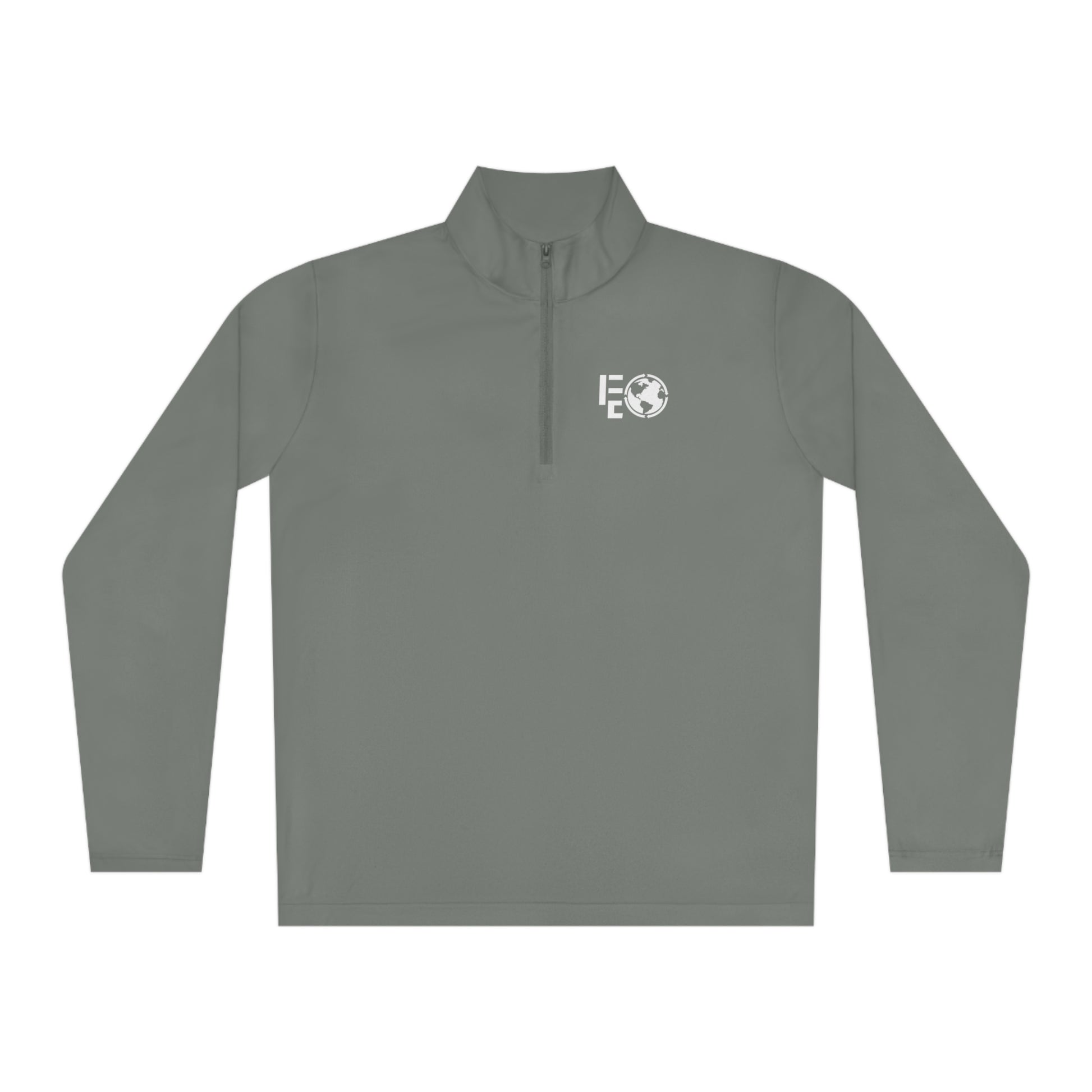 For Everybody Signature Quarter-Zip Pullover (Grey) - For Everybody LLC