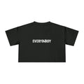 For Everybody Signature Women's Cropped T-Shirt (Black)