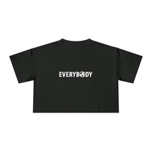 Load image into Gallery viewer, For Everybody Signature Women&#39;s Cropped T-Shirt (Black) - For Everybody LLC
