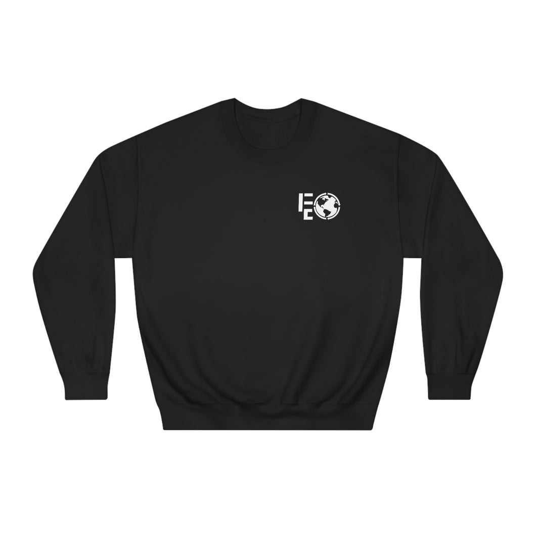 FE Logo Signature Crewneck (Black) - For Everybody LLC